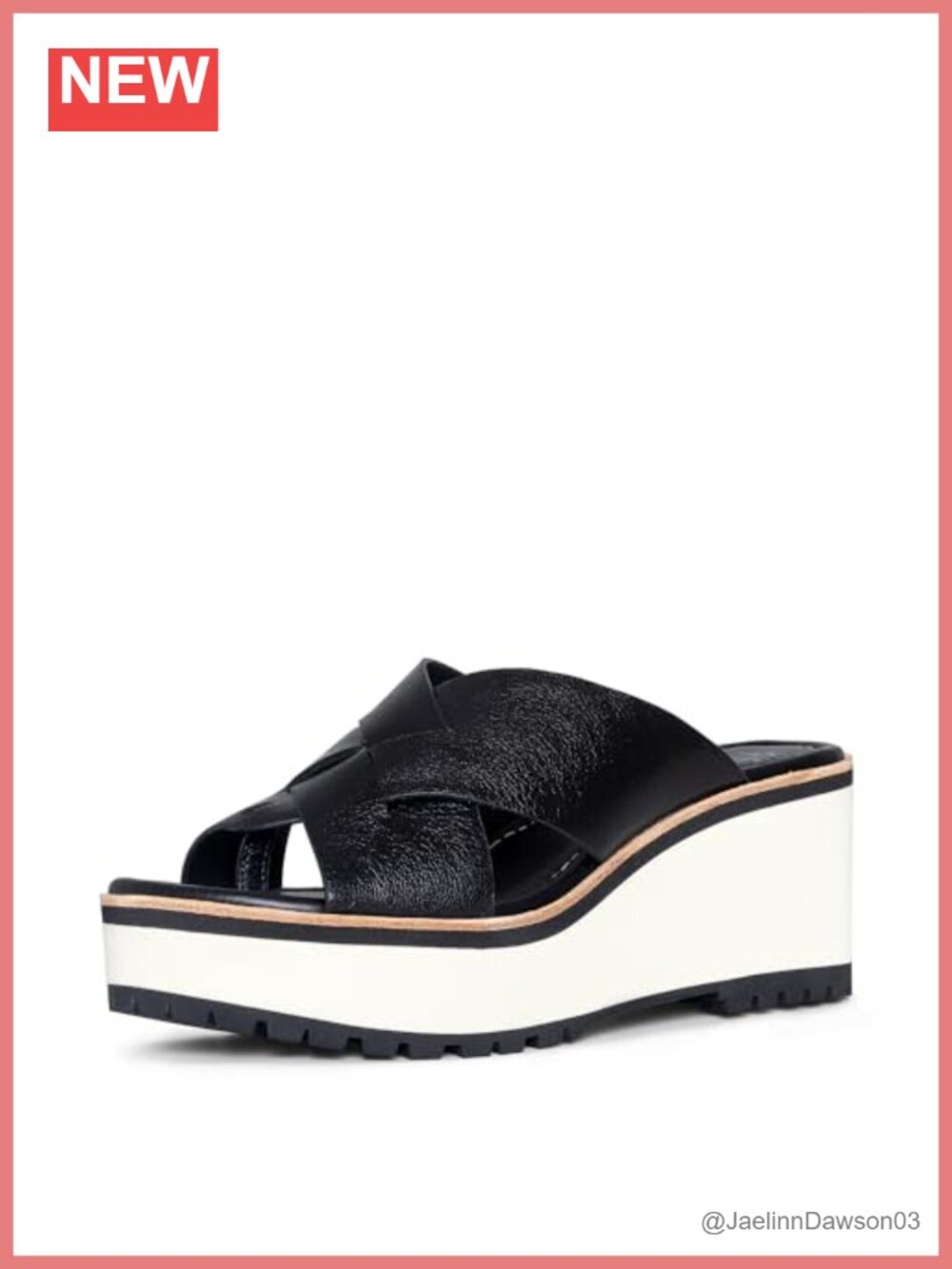 Women's Wedge Sandals with Toe Post, Cross Strap, Slip On, Lightweight, EVA and